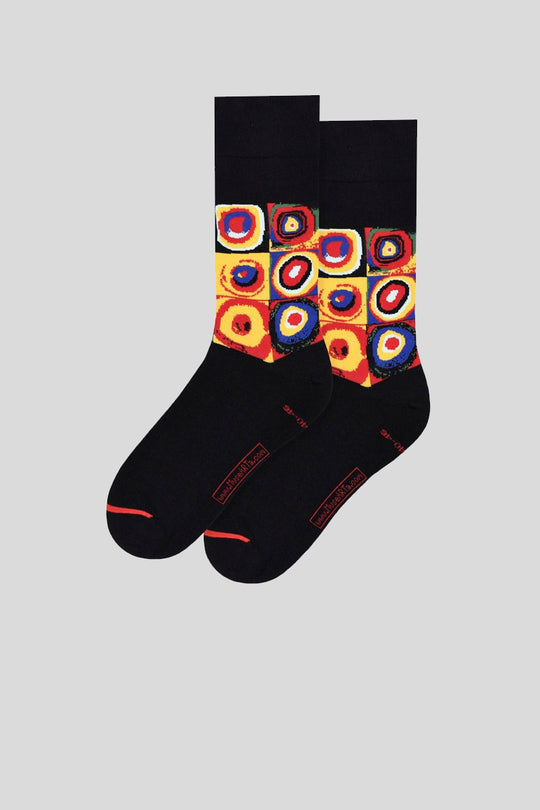 Socks Squares With Concentric Circles - Vasily Kandinsky