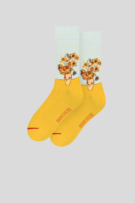Socks Vase With Twelve Sunflowers - Vincent Van Gogh