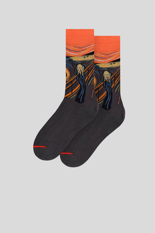 Socks The Scream - Edvard Munch