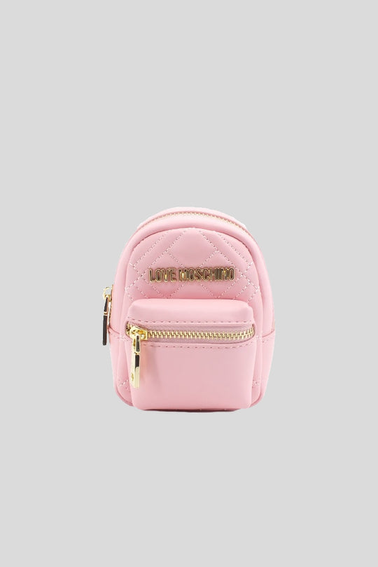Bags Charms Quilt. Pu - Rosa