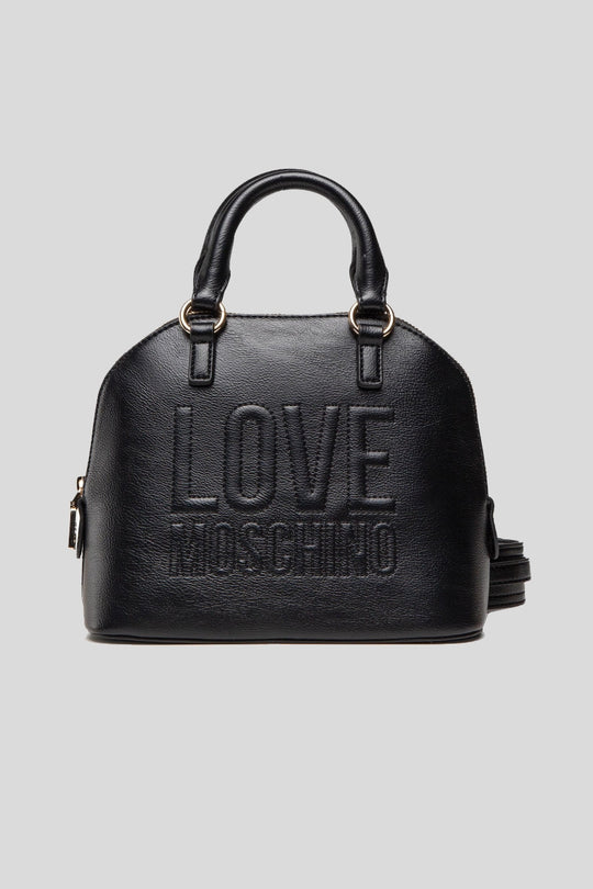 Borsa Pu Embossed - Nero