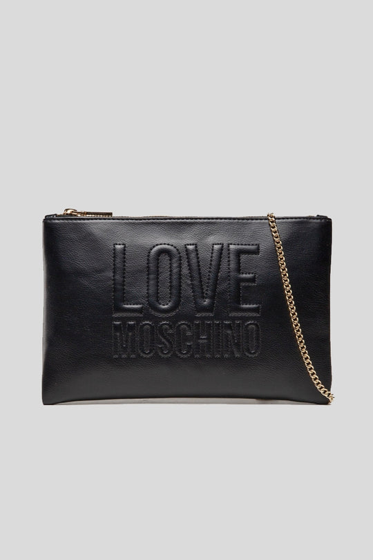 Borsa Pu Embossed - Nero