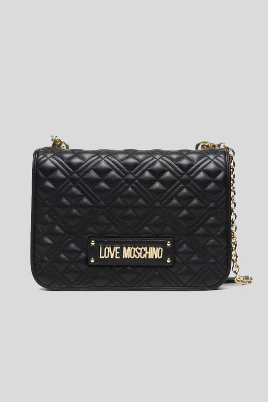Borsa Quilted Pu - Nero