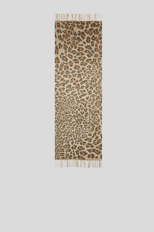 Stola Jacquard Animalier - Brown Animalier