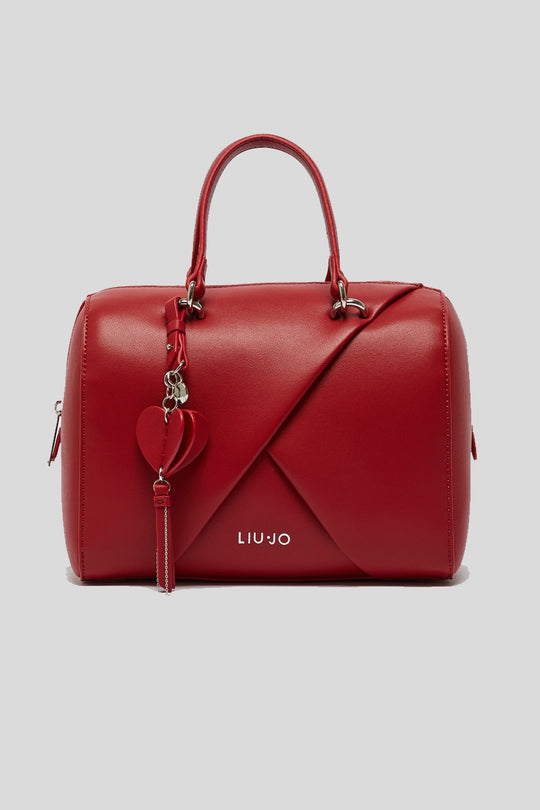 M Boston Bag - Ciliegia