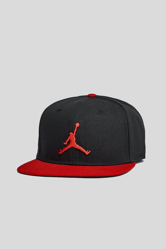 Jordan Pro Jumpman Snapback Hat - Black