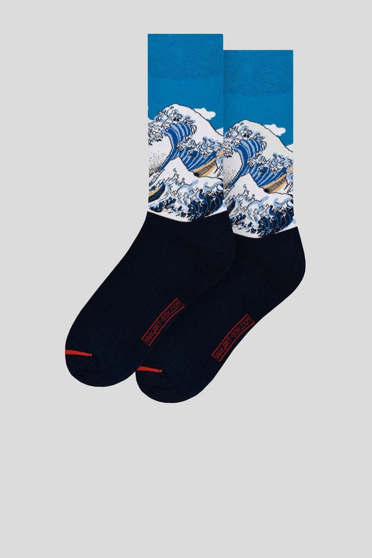 Socks Great Wave - Katsushika Hokusai