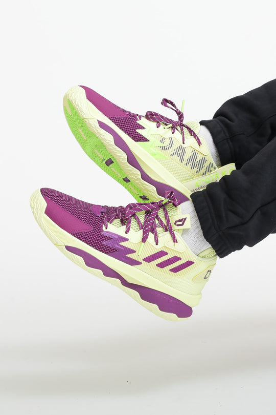 DAME 8 - Yellow Tint/Glory Purple/Signal Green