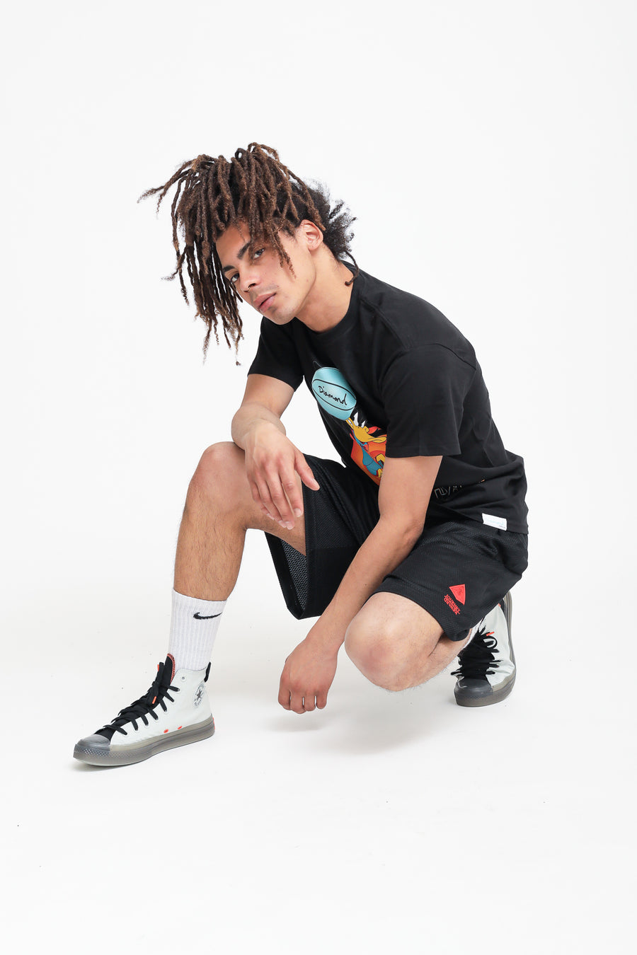 T-shirt Daffy Duck - Nero