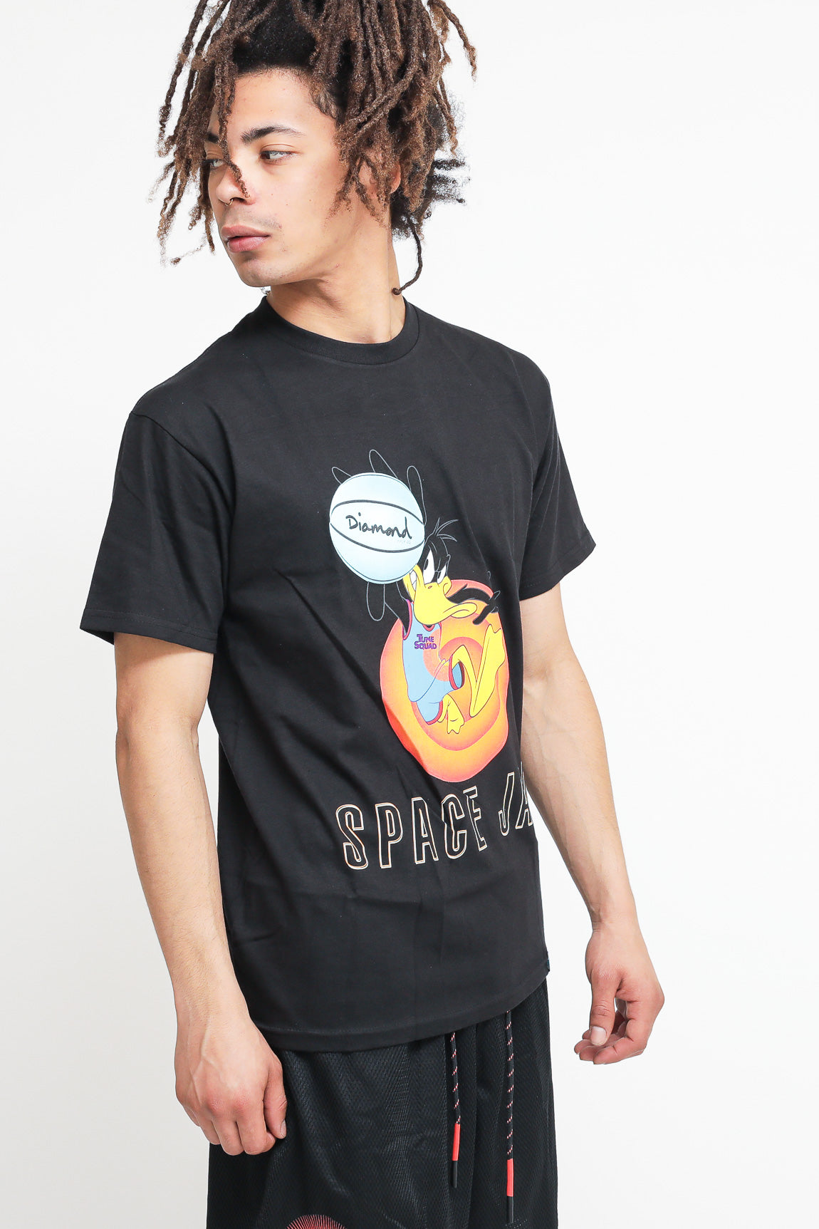 T-shirt Daffy Duck - Nero — 2