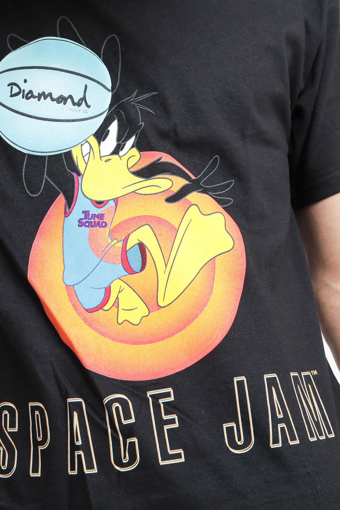 T-shirt Daffy Duck - Nero — 3