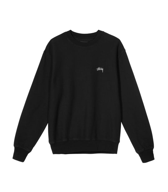 Stock Logo Crew - Black