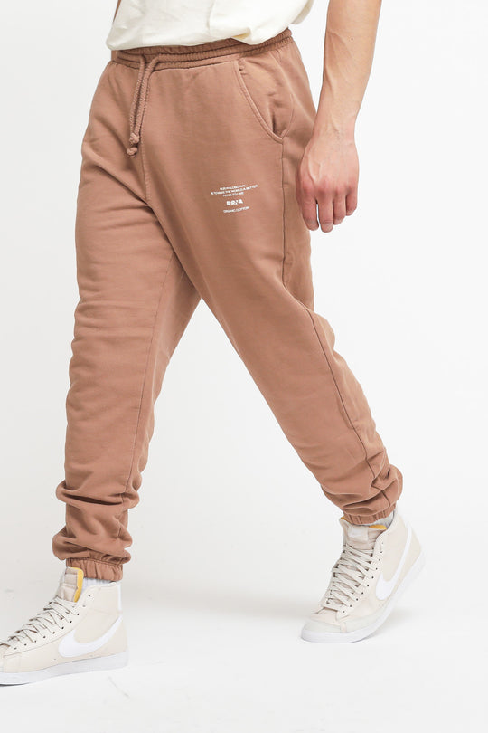 Pantalone Felpa Tasca - Caffelatte