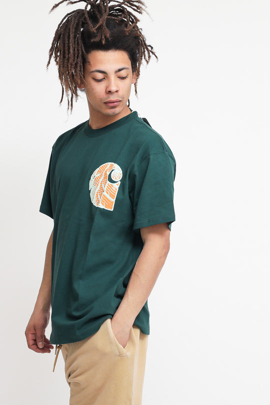 S/S Longhaul T-shirt - Hedge