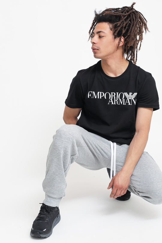 Crew Neck T-shirt -Black