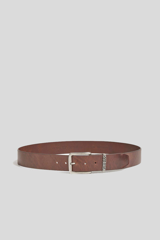 Cintura Luxe Vera Pelle - Marrone