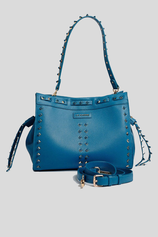 Frivolous M.Telma Handbag Tumbled Leather - Sky