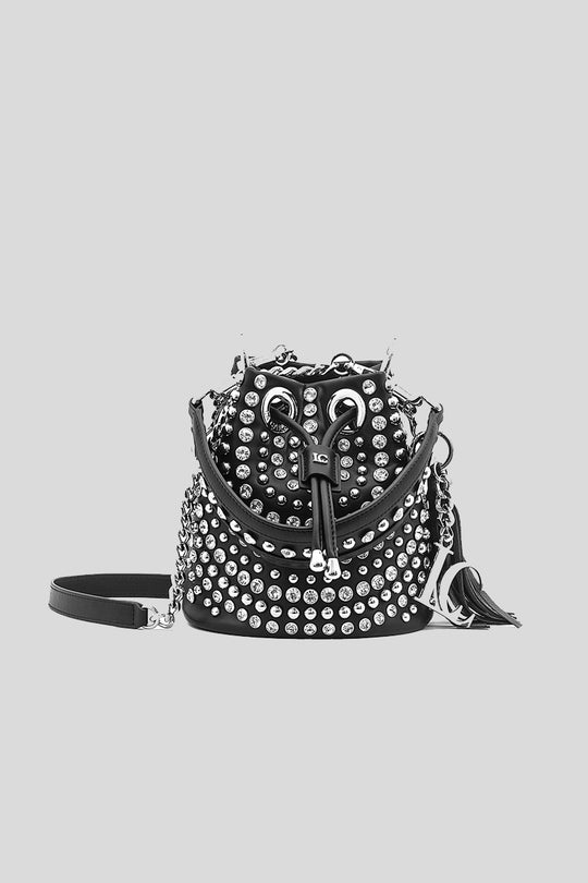 Mirror Bucket Med. Synthtetic - Black Crystal