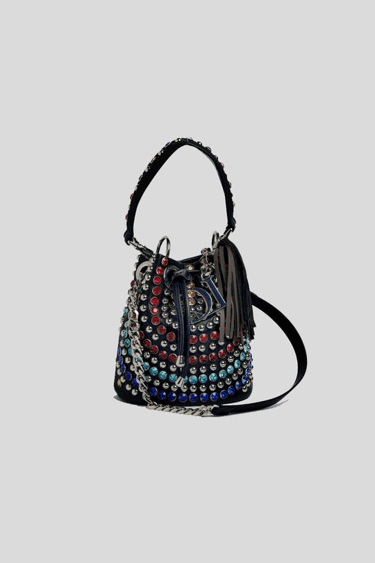 Mirror Bucket Med. Synthtetic - Black Multicolor