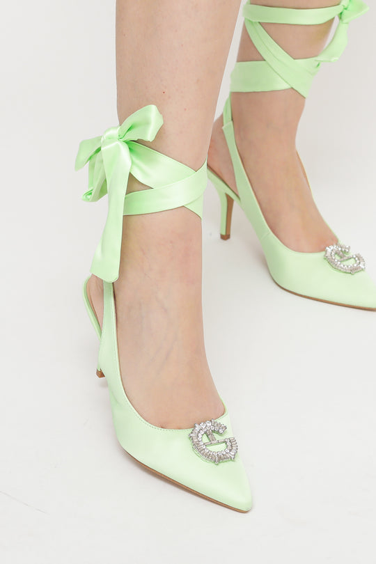 Decollette Slingback - Verde