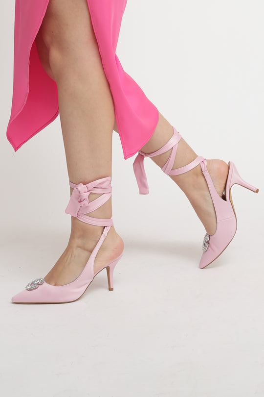 Decollette Slingback - Rosa
