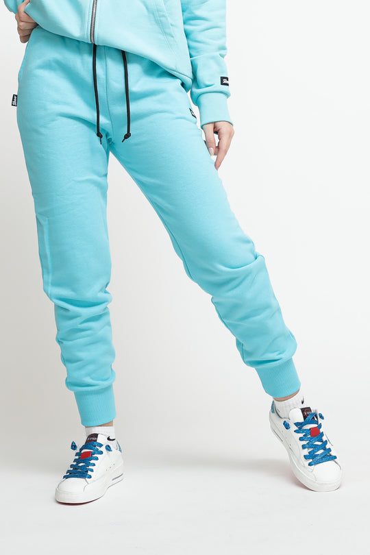 Pantalone Felpa - Aqua