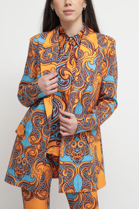 Giacca Fantasia - Turchese