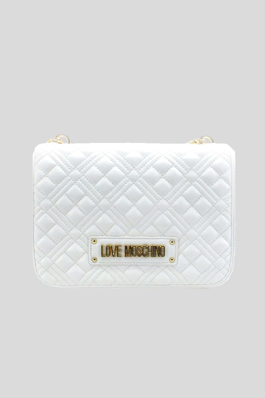 Borsa Quilted Pu - Bianco