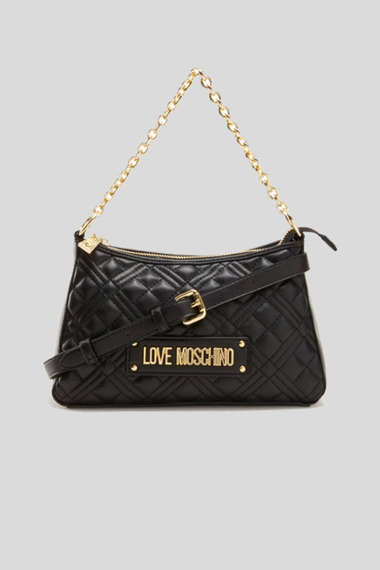 Borsa Quilted Pu - Nero