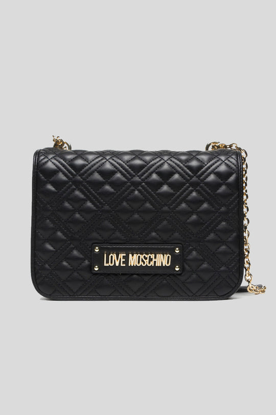 Borsa Quilted Pu - Nero