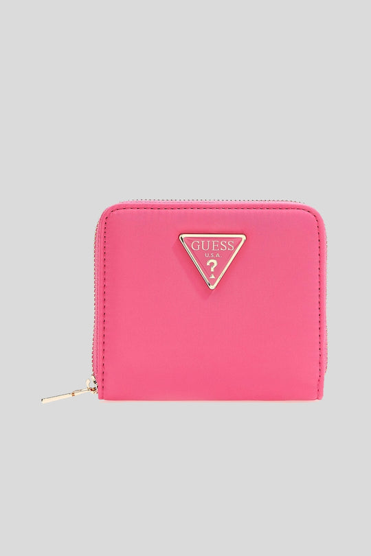 Eco Gemma SLG Small Zip Around - Vivid Rose