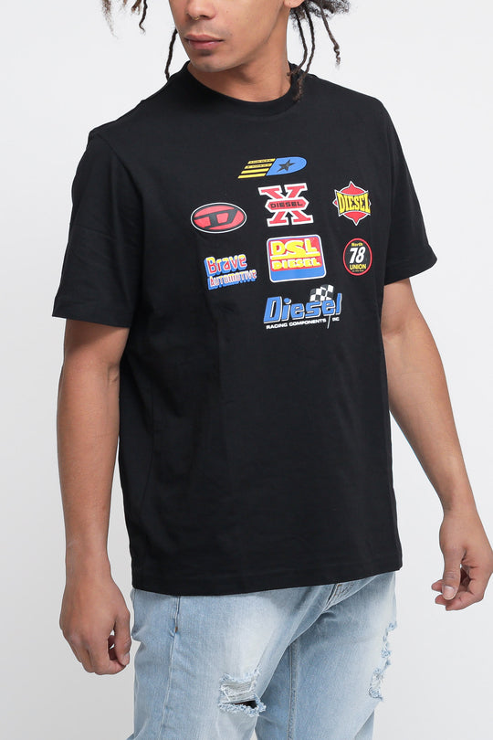 T-shirt T-Just - Black