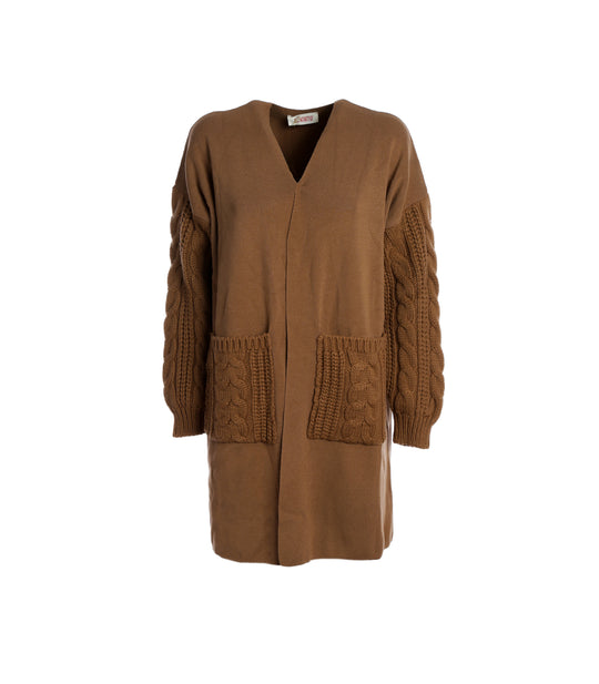 Cappotto Tasche - Toast