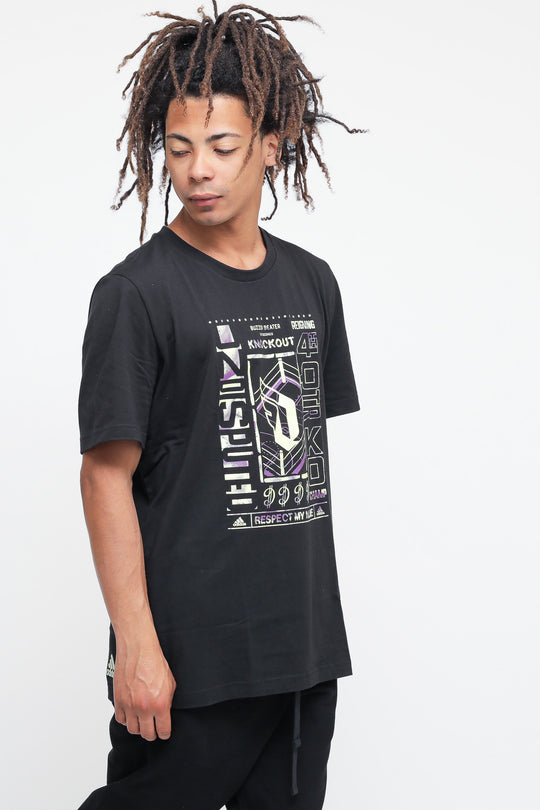 T-shirt Dame Knockout T - Black