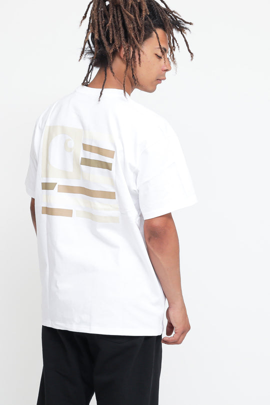 S/S Medley State T-shirt - White