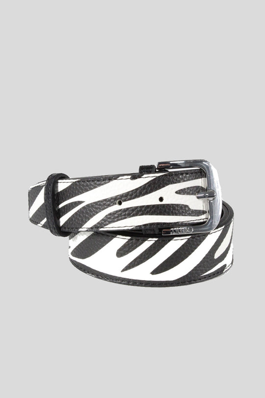 Ecs Cintura 3.5 cm - Zebra bc/nero