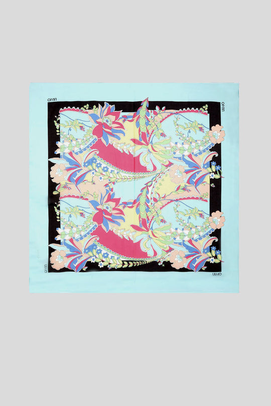 ECS Foulard Ocean Flowers