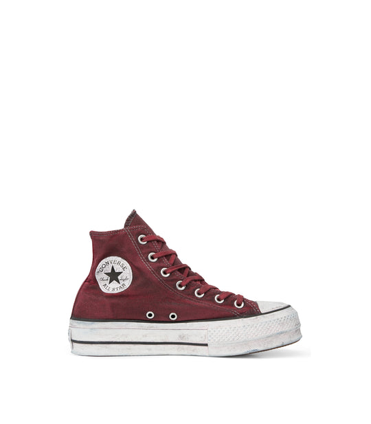 PLATFORM Ctas Lift Canvas LTd High - Rust Marroon