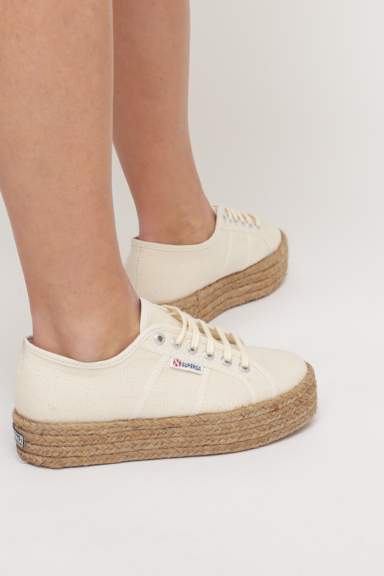 Superga hotsell platform corda