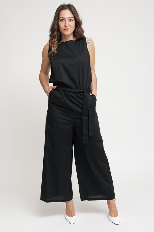 Tuta Ts. Tinta Unita - Nero