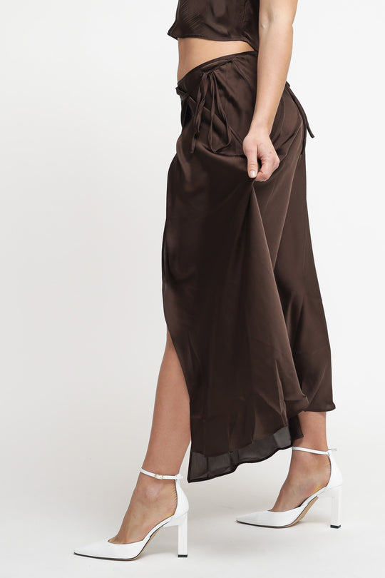 Ladies Skirt - Brown