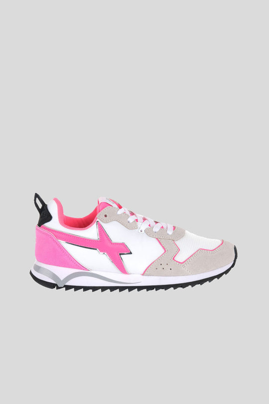 Jet-W - White/Fuxia Fluo