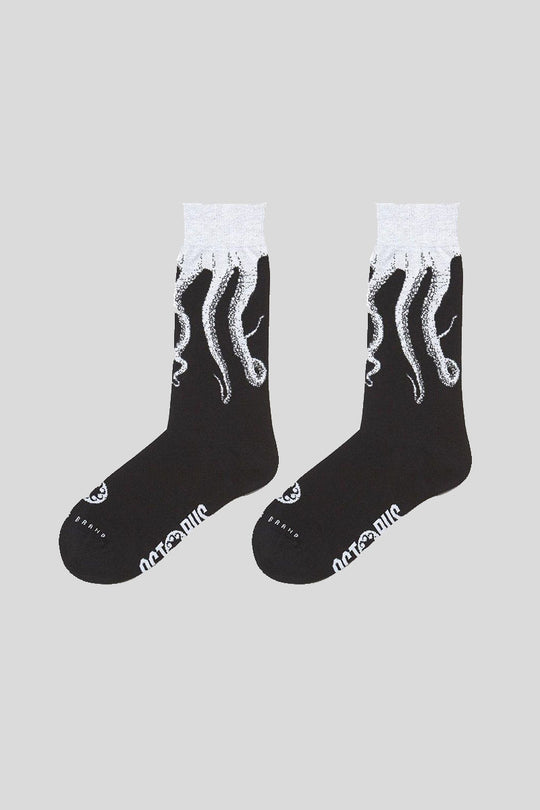 Octopus Socks Original - Black White