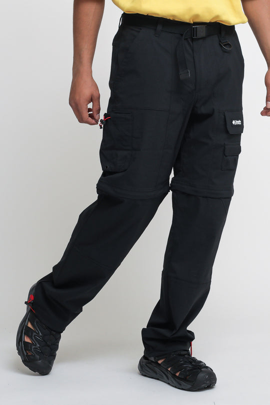 Field Creek Convertible Cargo Pant - Black