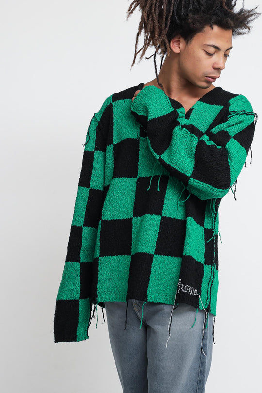 Soter Knit - Black/Green