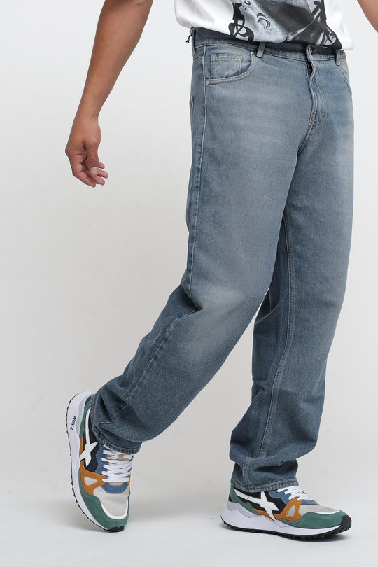 Dave Pant 5 Poket - Denim Stone Washed