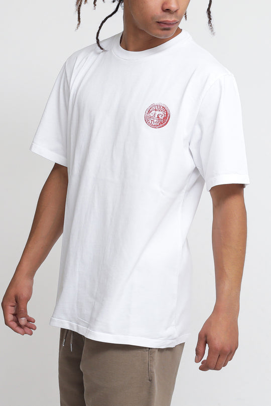 Regulart T-shirt - White/Red