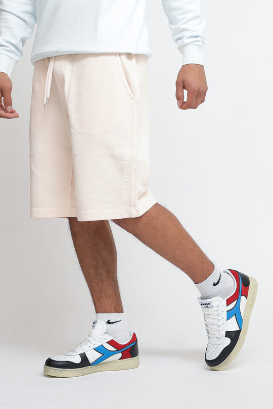 Sweat Bermuda -Bleached Apricot