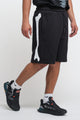Shorts con scheletro bianco - nero