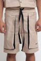 Bermuda shorts - Beige